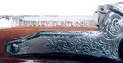 1950s Hubley Flintlock Double Barrel Cap Gun Toy Pistol   Works Great