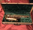 Vintage Elkhart 20a Built By Buescher Alto Saxophone   Original Case