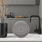 2pcs Circular Super Slim Silicone Floor Drain Plug Cover Kitchen Bath Tub Sink R