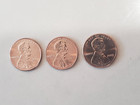 Bu 2009 Lincoln Formative Wddr-050  Wddr-051  Wddr-052 Doubled Die Error 3 Coins