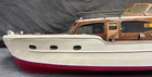 Vtg Battery Operated Chris Craft Toy Wood Boat Yacht Model K   O Motor  a125 
