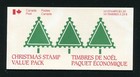 Canada Christmas Booklet Of 10 Stamps Mnh 1985