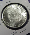 1884-cc Morgan Silver Dolar Carson City
