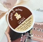 Child Of Mine By Carter   s First Year Baby Photo Frame 12 Month Silver Teddy Bear