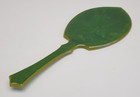 Vtg Acwalite Celluloid Green 13 Piece Complete Vanity Set  Brushes  Mirror  Case