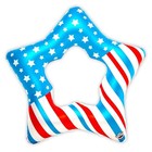 American Pool Float  Durable Vinyl Inflatable Star Shaped Summer Pool And 
