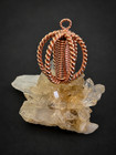 Copper Harmonizer Pendant Necklace 432mhz  Emf Balance  Body Balance Tensor