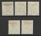 Zululand Sg20 24 1894 Qv Short Set To 6d   M mint  Cat   60