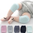 1 Pair Baby Knee Pads Anti Slip Crawling Protectors Toddler Leg Elbow Safety Pad