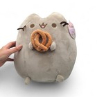 New W  Tags Pusheen With Pretzel Cat Stuffed Animal Plush Large 13  Ht
