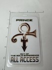Prince  Commemorative 1995 - 96 Gold Experience Tour All Access Backstage Pass