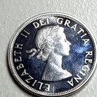 Canada 50 Cents 1962 Silver Coin Km 64 Uncirculated Elizabeth Ii