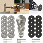 6-32pcs Mini Circular Saw Blade Set Dremel Rotary Cutting Discs Kit - New