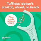 300 Ct Plackers Micro Mint Dental Floss Tooth Picks Plastic Oral Teeth Flossers