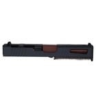 Complete Slide For Glock 19 Gen 3 - Stiffler Mfg Black Cerakote Slide - New