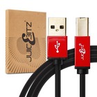 Premium Usb 2 0 Shielded Usb Type A To Usb Type B Male Gold Printer Cable Lead