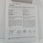 Vogue V8868 Vintage Era Hats Fascinators Sewing Pattern 5 Styles Uncut ff 2012