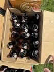 Vintage Grolsch Amber Brown Glass Beer Bottle  W  Swing-top Closure Lot Of 4 