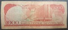 1987 Costa Rica 1000 Colones P256b C05318550 