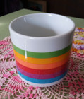 Apple Macintosh Computer Mug Vintage 80s Rainbow Logo Mac