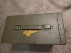 Vintage Steel Ammo Box 50 Cal linked 85 Cartridges M15a2 1 Tracer
