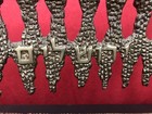 Vintage Brass  Jewish Menorah Made In Israel Hanukkah Judaica    