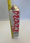 Coors Light Beer Tap Handle Silver Red Triangle Shaped New In Box