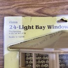 Dollhouse Miniature Wood 24 Light Large Bay Window 1 12 Scale Houseworks  5008