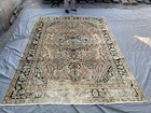 Hand-knotted Low Pile Caucasian Medallion Oriental Rug  Nomadic Fine Bedroom Rug