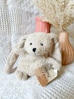 Vintage Russ Home Buddies Terrycloth Tan Bunny 5     bean Filling  Nwt  Vintage  