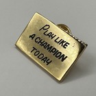 Vintage Notre Dame Fighting Irish Play Like A Champion Today Rare Lapel Pin Gold