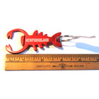 Newfoundland Lobster Souvenir Keychain Bottle Opener Red Metal