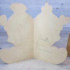 Vintage Valentine Card Alice In Wonderland King   Queen Lewis Carroll Folded Usa