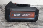 Senix B40x2 20v 4 0 Ah Capacity Lithium-ion Battery  bw 
