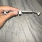 Enameled White Snowflake Trivet  8    X 8   