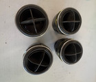 107 830 00 54 Vintage Mercedes 107 Oem Front Dashboard Air Vent Nozzle Set Of 4