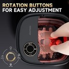 Deluxe Foot Bath Massage Spa With Temperature Control  Electric Heated Foot S   