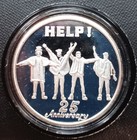 The Beatles - Silver Coin Lmt Ed- Help   1996  - Uncirc