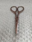 Ornate Vintage Metal Embroidery Scissors From Sheffield England 