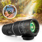 40x60 Binoculars Portable Monocular Telescope Zoom Night Vision Bak-4 Hd Optics