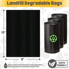 700 Eco Dog Waste Bags Leak-proof Biodegradable 35 Rolls With Epi Additive