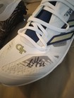 Vahn Lackey Drew Burress Signed Adidas Afterburner Georgia Tech  Baseball Cleats