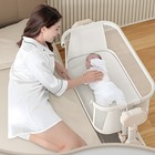 Bedside Bassinet For Baby automatic Rocking Bassinet electric Rocker With Remote