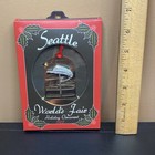 Seattle World   s Fair 1962 Monorail 50th Anniversary 2012 Holiday Ornament Nib