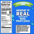 Strawberry Kiwi Flavored Juice Drink Blend 12 Fl Oz Bottle