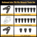 Outboard Trim Tilt Pin Wrench Tool Set Mt0006 For Yamaha Suzuki Johnson Evinrude