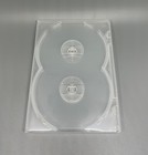 Sale  Top Quality 3 Pcs New 14mm Slim Quad 4 Disc Dvd Case  Super Clear ram42-ds