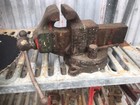 Vintage School Wood Shop Reed Erie Bench Vise 203 Smooth Jaw Machinist Gunsmith
