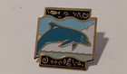 Dolphin Multicolor Wild Animal Lapel Pin 1992 Shopko