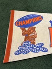 Vintage 1963 Chicago Bears 8x Nfl Champion 30 Inch Pennant  Rare nice  